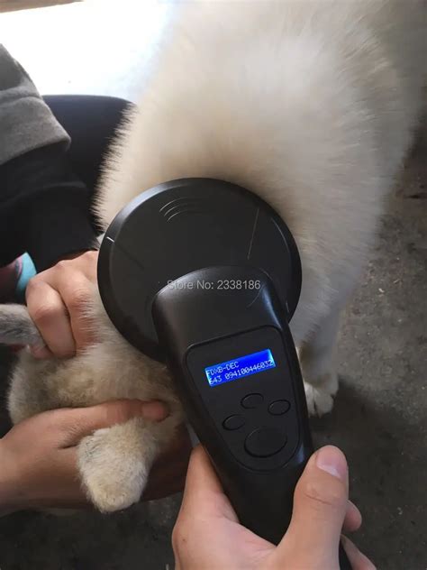 rfid animal microchip reader|pet microchip tag reader.